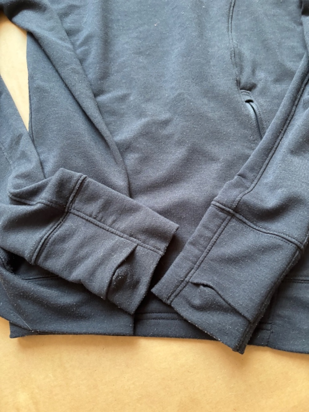 Under Armour Women's Funnel Neck Fleece Hoodie - Black - Size Medium - Picture 5 of 7